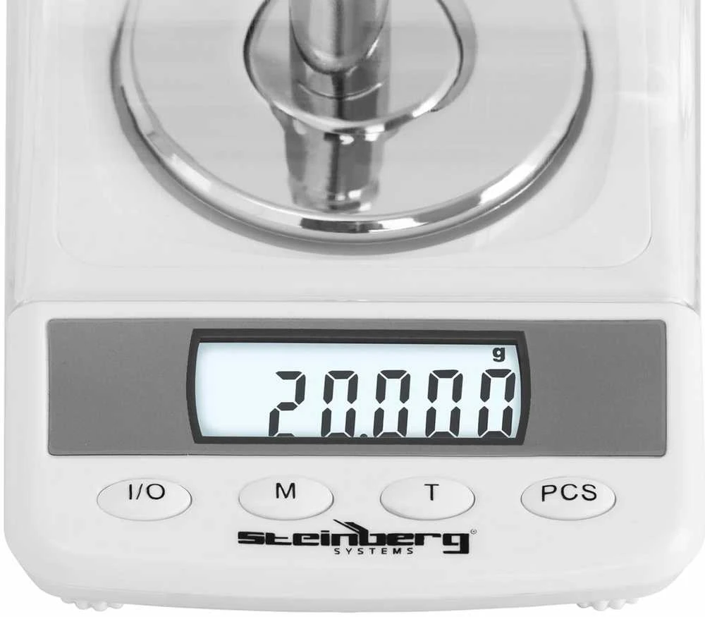Virtuvinės svarstyklės Steinberg Systems Tikslios laboratorinės svarstyklės, tikslus gabalų skaičiavimas, 50 g / 0,001 g