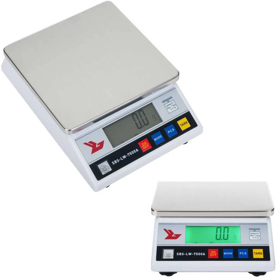 Virtuvinės svarstyklės Steinberg Systems SBS-LW-7500A LCD tiksli ir tiksli skalė nuo 0,1 g iki 7500 g