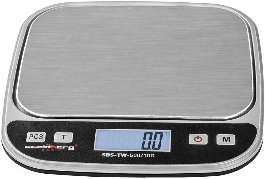 Virtuvinės svarstyklės Steinberg Systems Tikslios laboratorinės svarstyklės SBS-TW-500/10G iki 500g / 0,01g