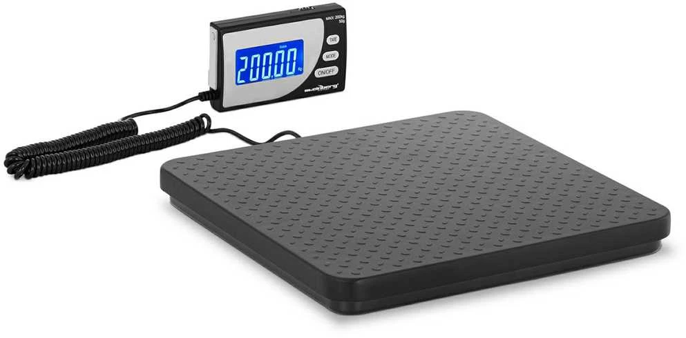 Virtuvinės svarstyklės Steinberg Systems Pramoninės siuntų svarstyklės iki 200 kg / 50 g LCD USB