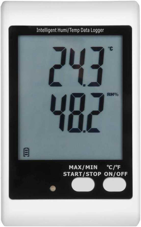 Steinberg Systems Termohigrometro temperatūros ir drėgmės registratoriaus diapazonas 0 - 100% -35 - 70° C USB