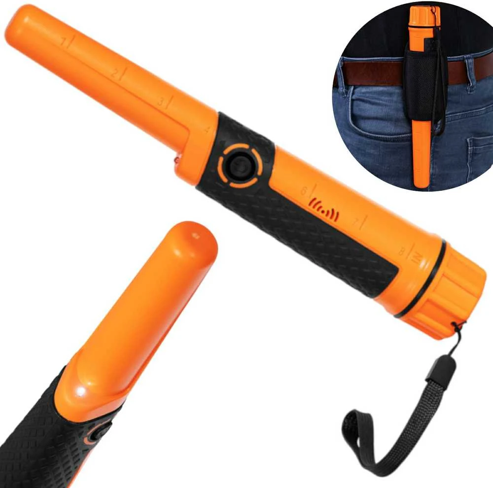 Steinberg Systems Wykrywacz detektor metali rankinis neperšlampamas LED 20 cm / 4.5 cm