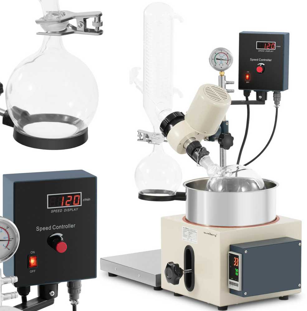 Steinberg Systems Rotacinis vakuuminis garintuvas laboratorijai 1 l 120 aps./min 40 W