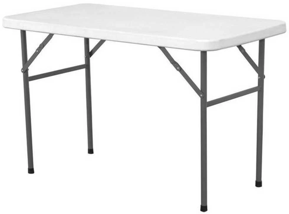 Sulankstomas maitinimo stalas baltas 122x61cm iki 130kg - Hendi 810934