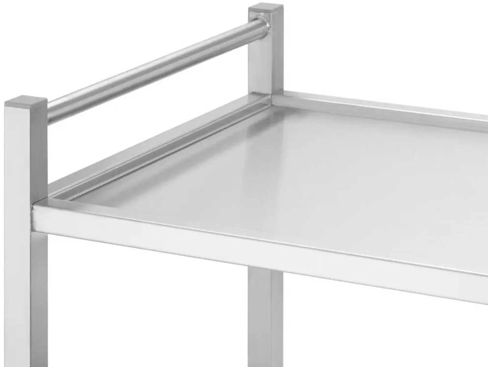 Suvirintas, mobilus, 3 lentynų maitinimo maitinimo vežimėlis iki 240 kg - Hendi 810224
