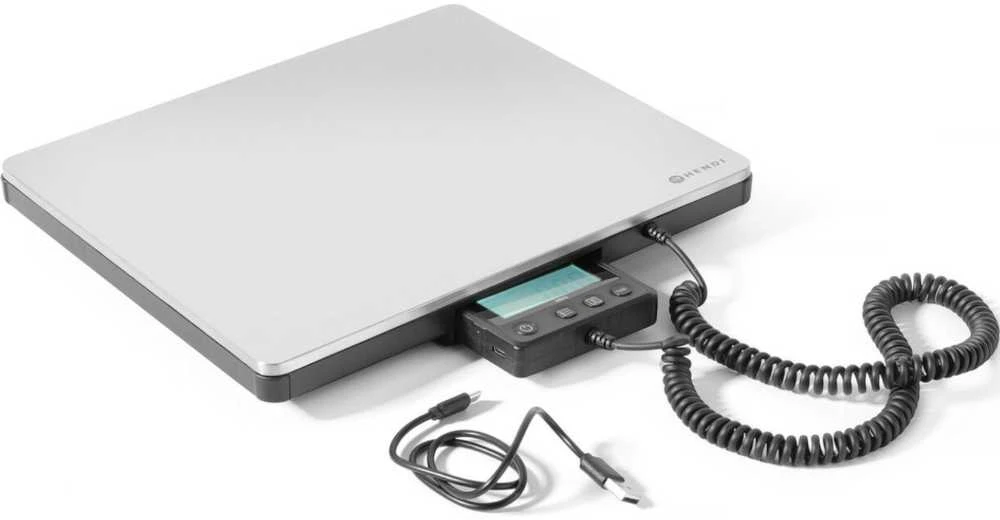 Virtuvinės svarstyklės Skaitmeninės maitinimo svarstyklės iki 200 kg / 10 g - Hendi 580462