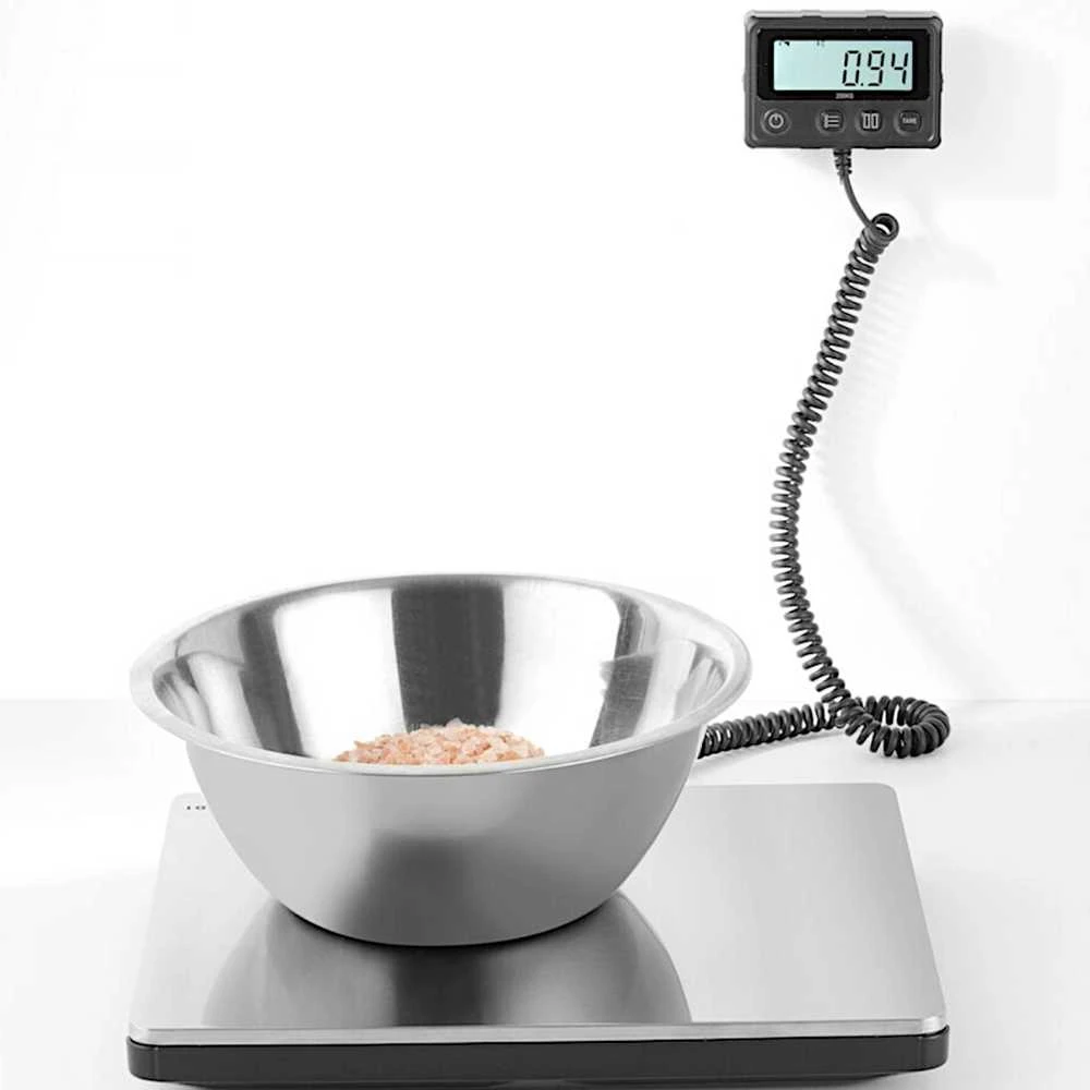 Virtuvinės svarstyklės Skaitmeninės maitinimo svarstyklės iki 200 kg / 10 g - Hendi 580462