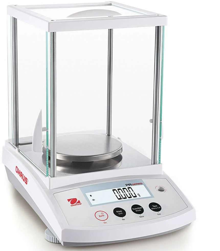 Virtuvinės svarstyklės Analitinės laboratorinės svarstyklės su legalizavimu M Professional LCD PR 220g / 0.1mg - OHAUS PR224M