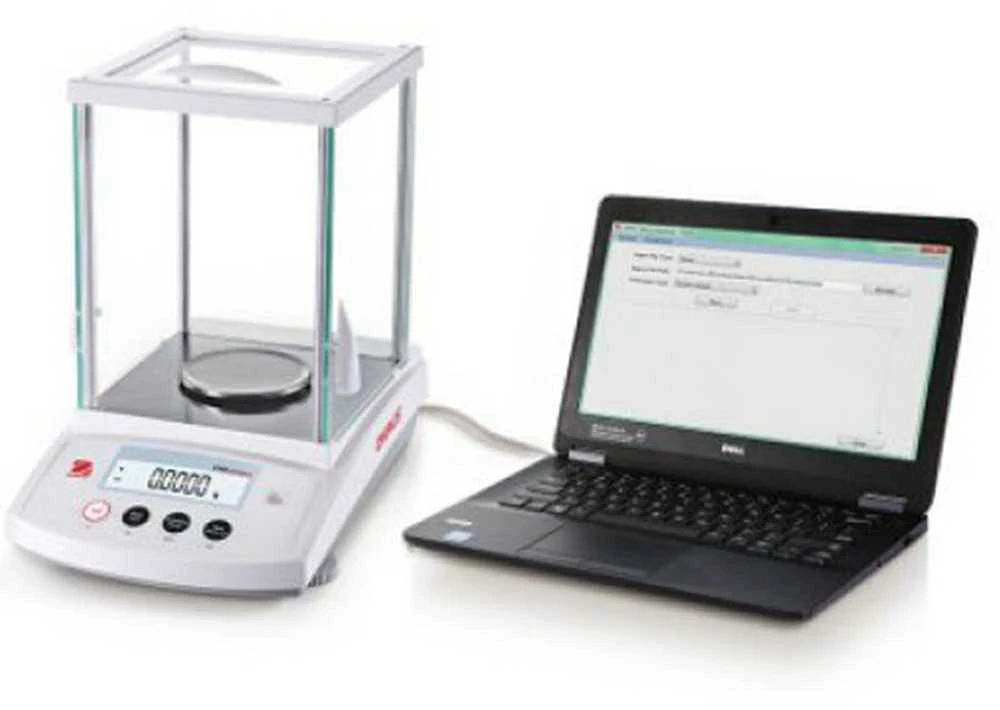 Virtuvinės svarstyklės Analitinės laboratorinės svarstyklės su legalizavimu M Professional LCD PR 220g / 0.1mg - OHAUS PR224M
