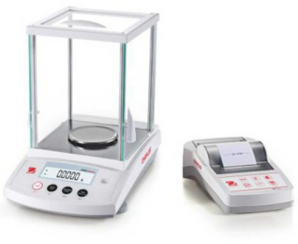 Virtuvinės svarstyklės Analitinės laboratorinės svarstyklės su legalizavimu M Professional LCD PR 220g / 0.1mg - OHAUS PR224M