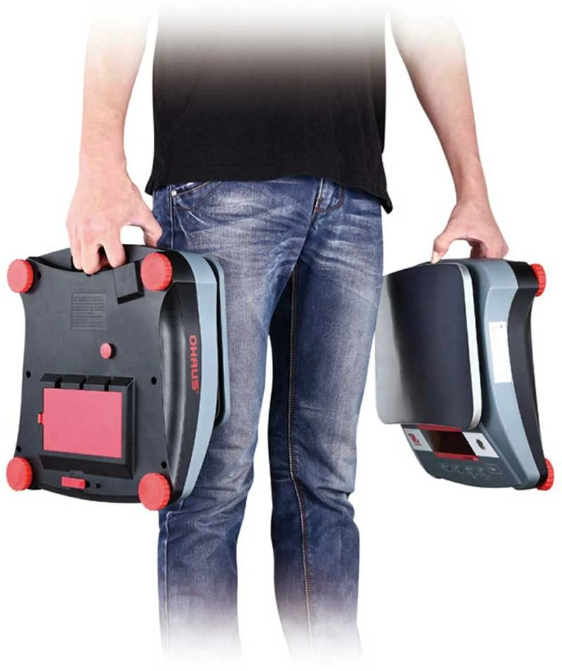 Virtuvinės svarstyklės Pramoninės kompaktiškos elektroninės stalo svarstyklės RANGER 3000 3kg / 0,1g - OHAUS R31P3