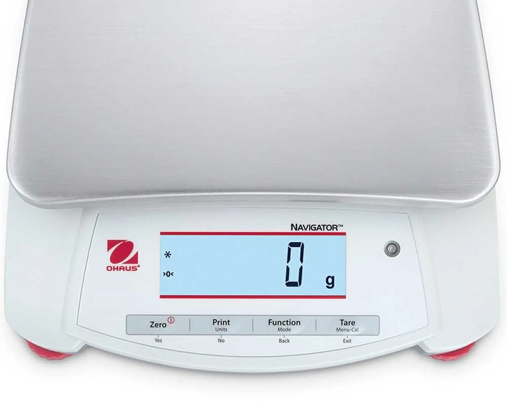 Virtuvinės svarstyklės Tikslios profesionalios techninės stalo svarstyklės NAVIGATOR NVT 6200g / 1g - OHAUS NVT6200