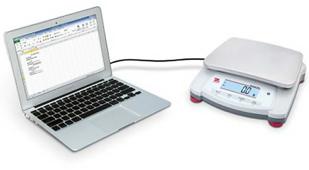 Virtuvinės svarstyklės Tikslios profesionalios techninės stalo svarstyklės NAVIGATOR NVT 6200g / 1g - OHAUS NVT6200