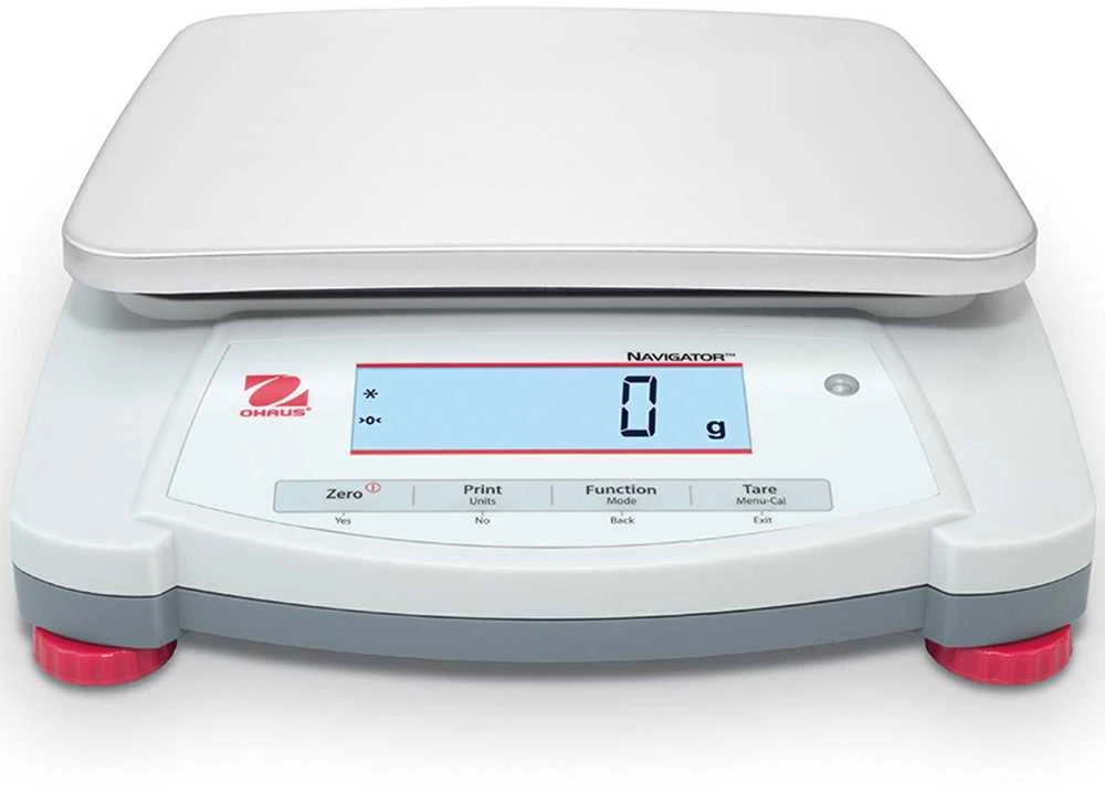 Virtuvinės svarstyklės Tikslios profesionalios techninės stalo svarstyklės NAVIGATOR NVT 6200g / 1g - OHAUS NVT6200