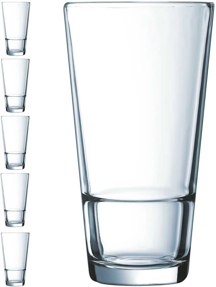 Szklanka wysoka Arcoroc STACK UP 470 ml komplektas 6 vnt. - Hendi H5641