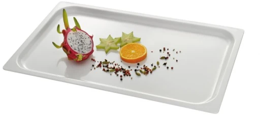 Indų ir maisto pateikimo padėklas 530x325mm GN 1/1 balta - Hendi 561607