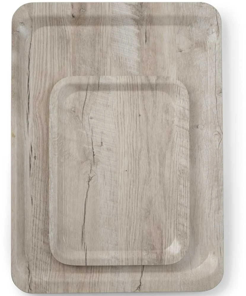 Serviravimo padėklas laminuotas šviesus medis 430 x 330 mm - Hendi 508862