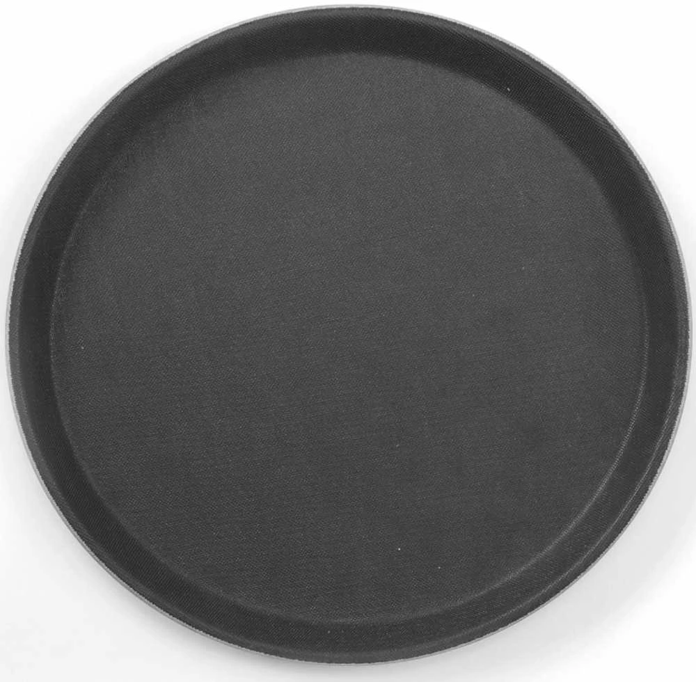 Neslystantis padavėjo padėklas, apvalus, skersmens. 50cm juoda - Hendi 508787