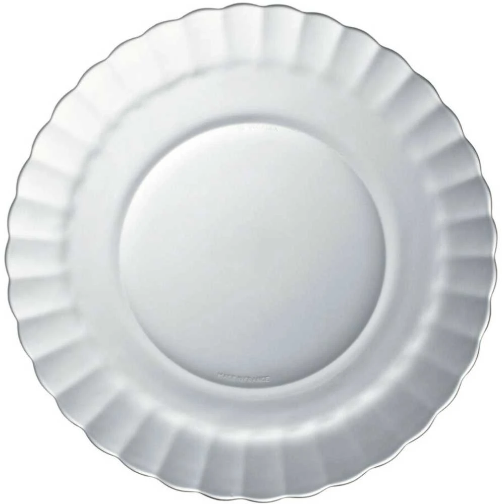 Duralex PICARDIE gili lėkštė, skaidri, 230 x 35 mm - rinkinyje 6 vnt.