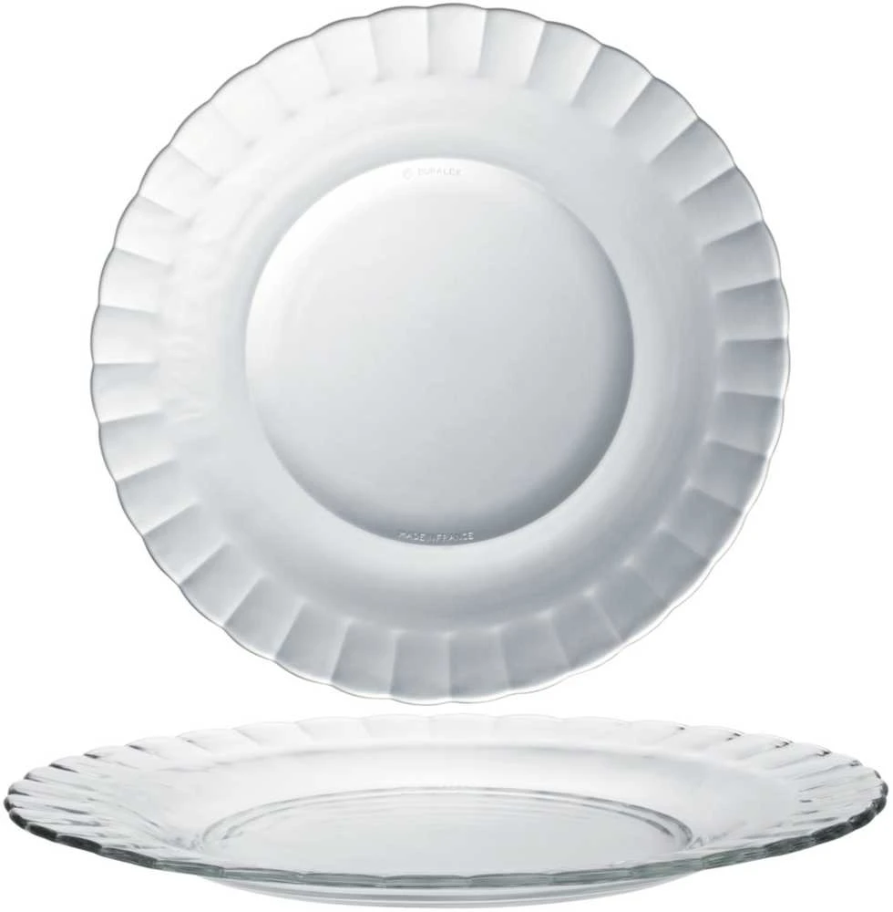Duralex PICARDIE lėkštė skaidri 230 x 20 mm - rinkinyje 6 vnt.