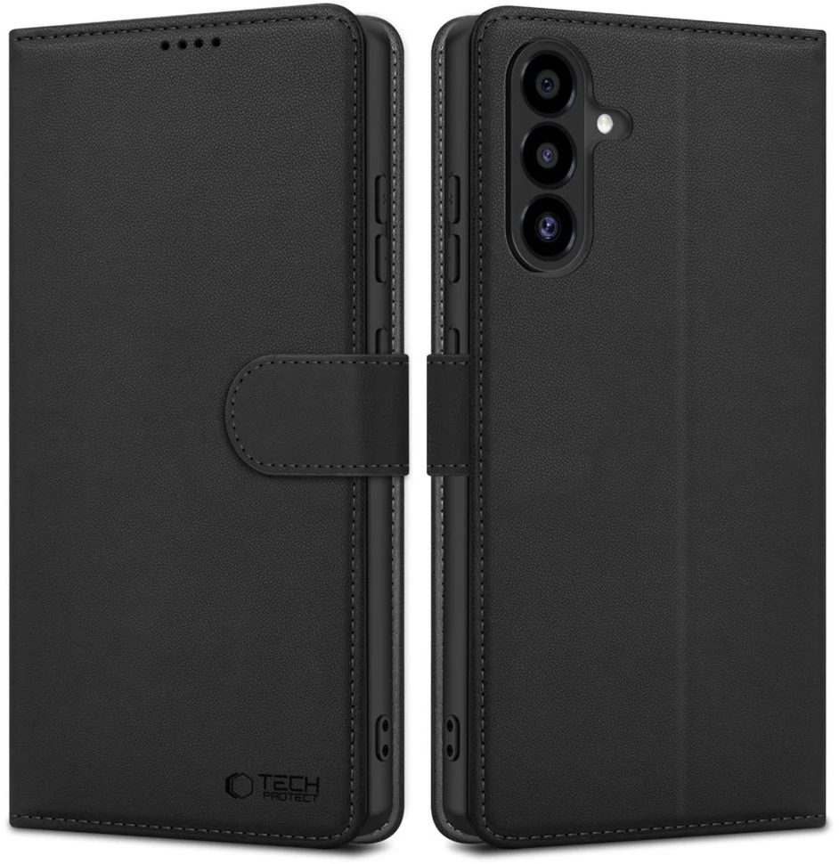 Dėklas Tech-Protect Wallet Galaxy A26 5G / A17 4G / 5G juodas