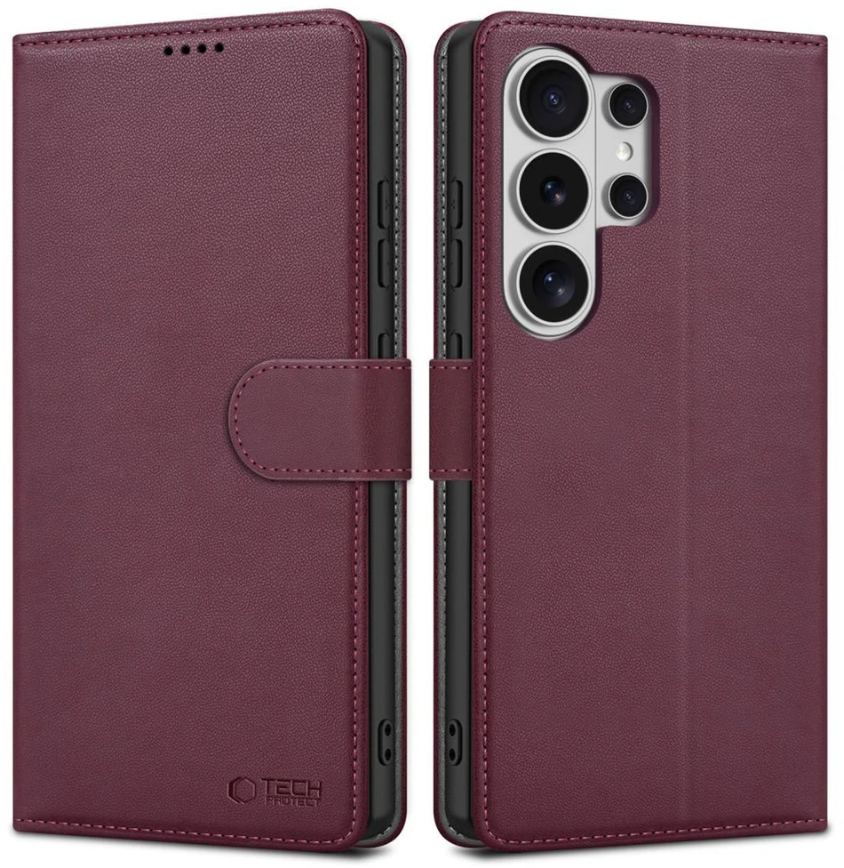 Dėklas Tech Protect „TechProtect“ piniginė „Samsung Galaxy S26 Ultra Mulberry“