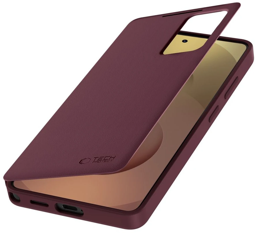 Dėklas Tech Protect „TechProtect“ išmanioji piniginė „Samsung Galaxy S26 Ultra Mulberry“