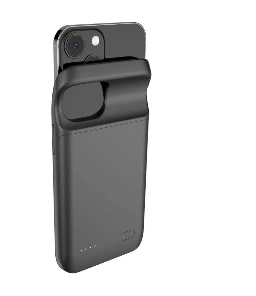 Tech-Protect PowerCase, skirtas iPhone 12 mini / 13 mini su 4700 mAh maitinimo bloku - juodas
