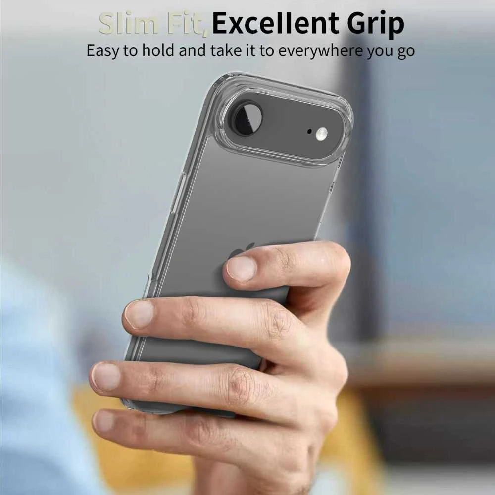 „Tech-Protect FlexAir“ hibridinis dėklas, skirtas „iPhone 17 Air“ – skaidrus
