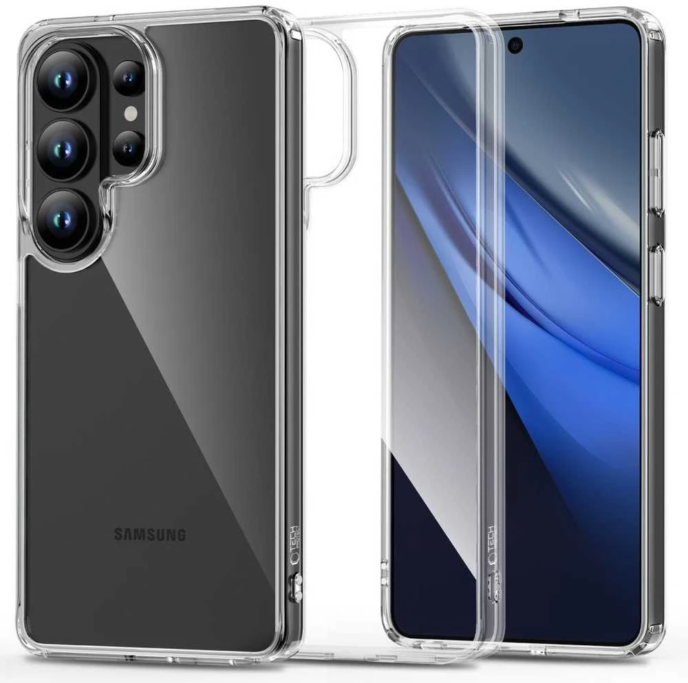 Dėklas „Tech-Protect FlexAir Hybrid“, „Samsung Galaxy S26 Ultra“ skaidrus
