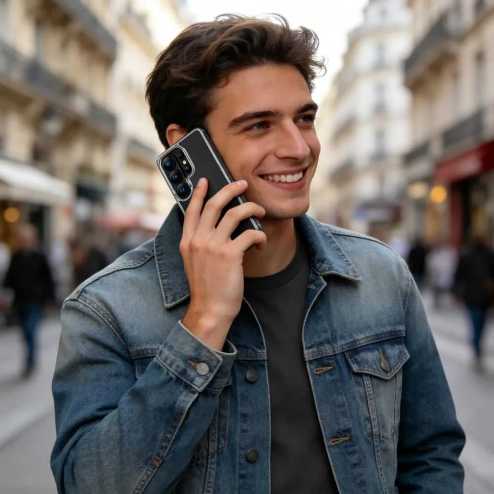 Dėklas „Tech-Protect FlexAir Hybrid“, „Samsung Galaxy S26 Ultra“ skaidrus