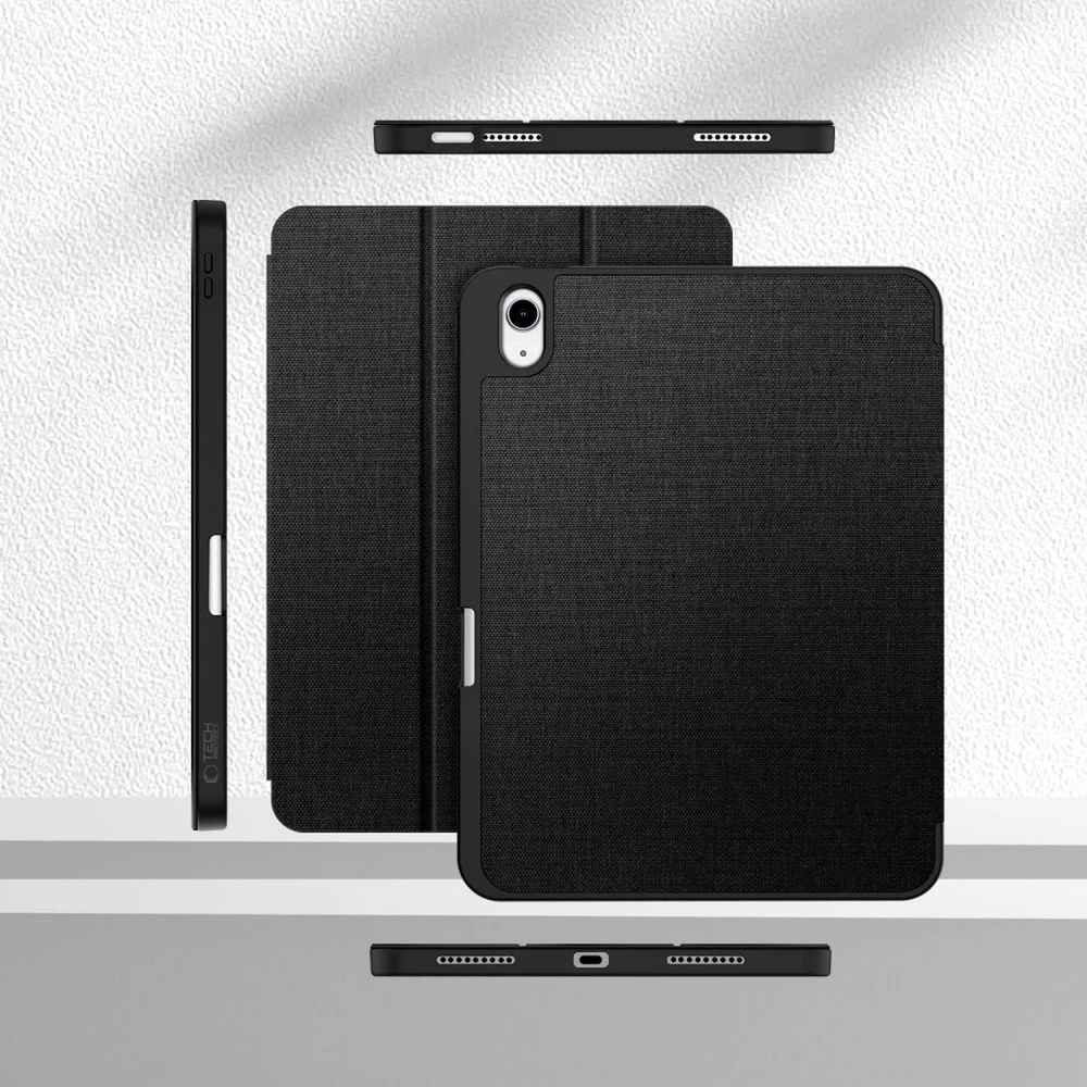 „Tech-Protect SC Pen Canvas“ dėklas iPad 10.9 colio planšetiniam kompiuteriui, 10 / 2022 / 11 colio planšetiniam kompiuteriui, 11 / 2025 - juodas