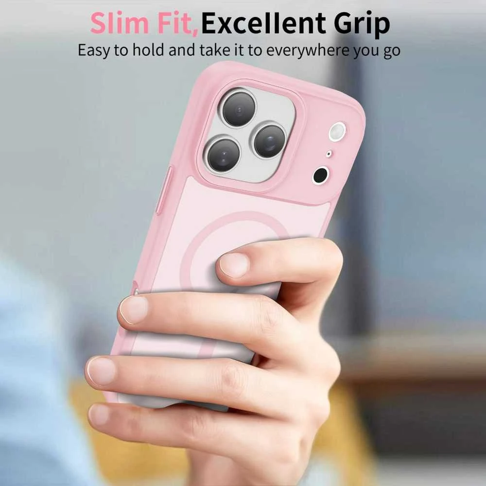 Dėklas Tech-Protect MagMat MagSafe Case for iPhone 17 Pro Max - Rožinė