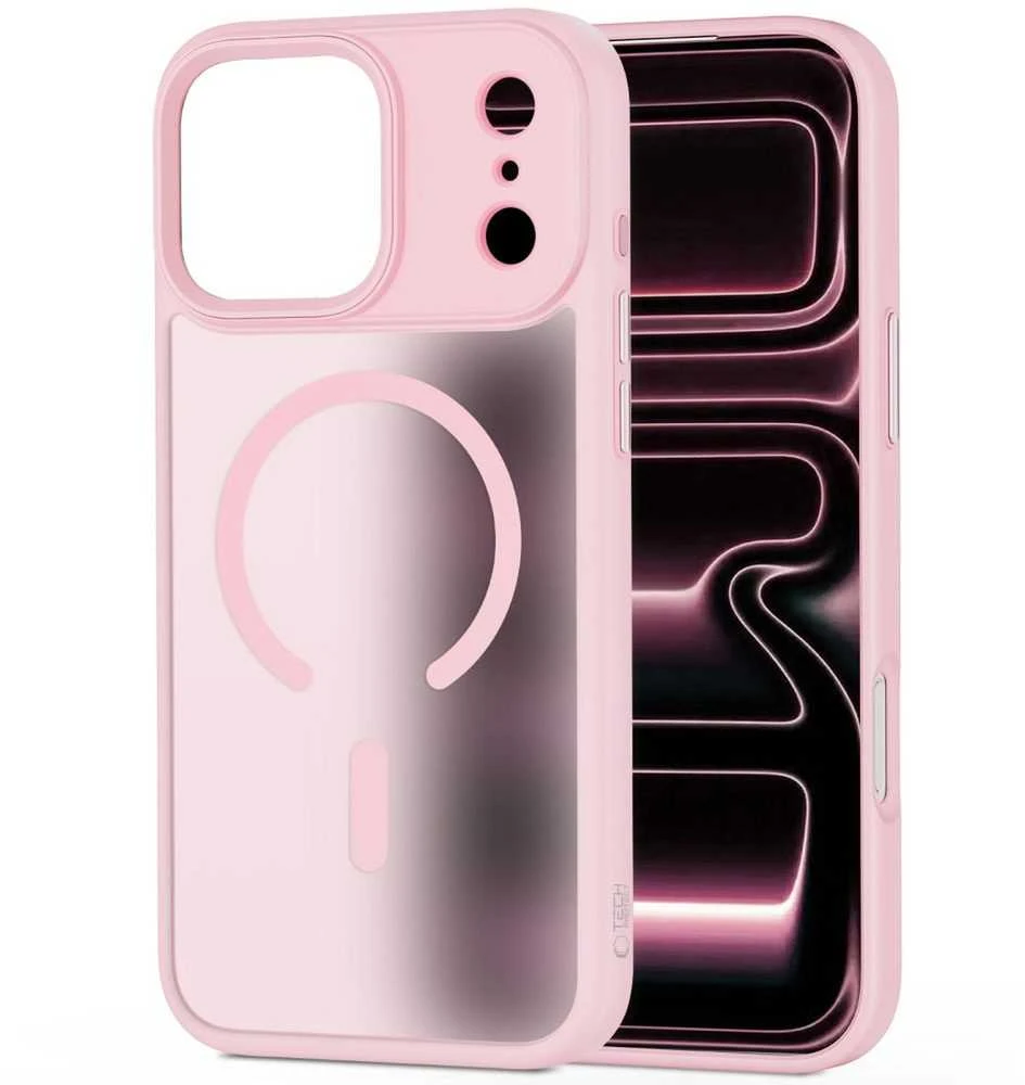 Dėklas Tech-Protect MagMat MagSafe Case for iPhone 17 Pro Max - Rožinė