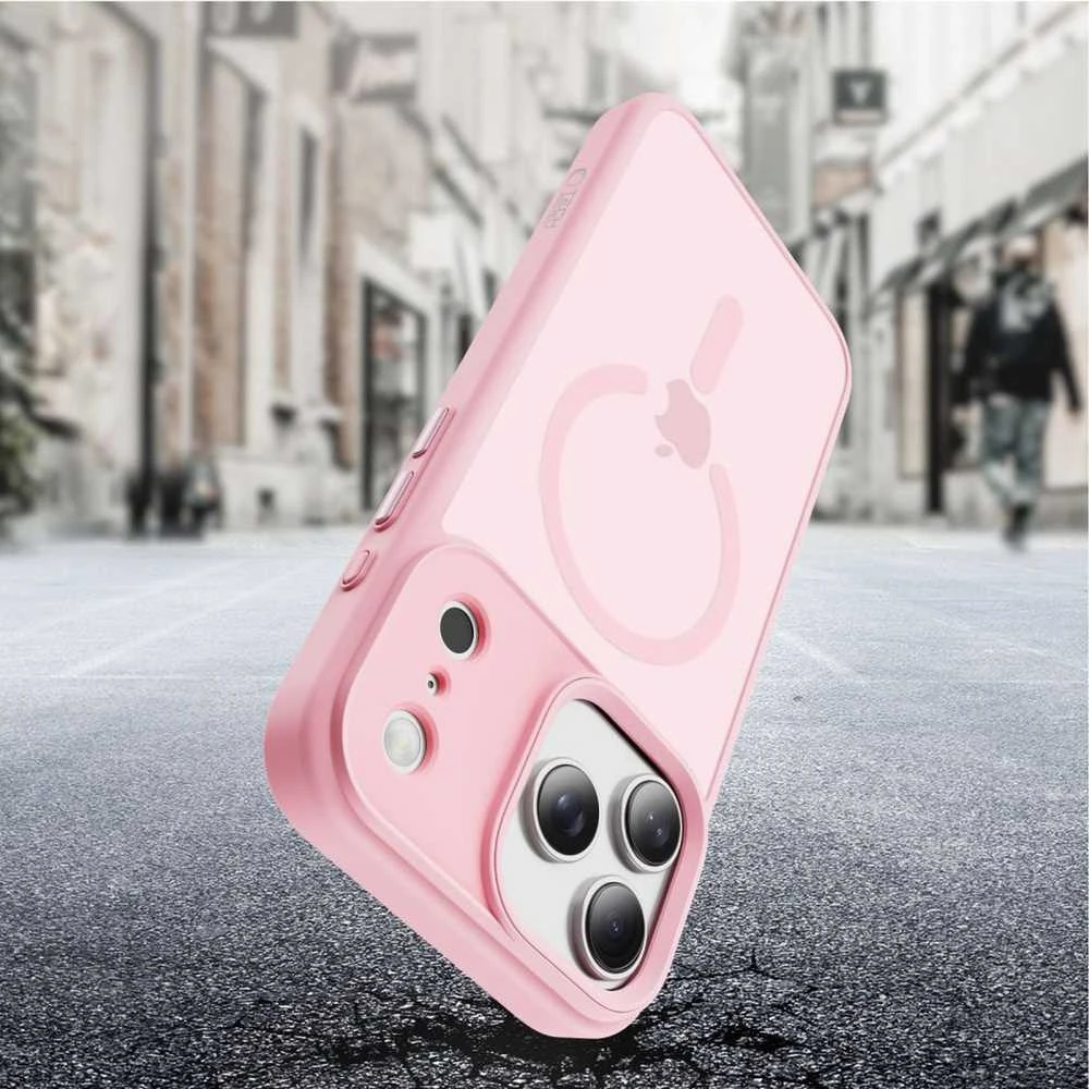 Dėklas Tech-Protect MagMat MagSafe Case for iPhone 17 Pro Max - Rožinė
