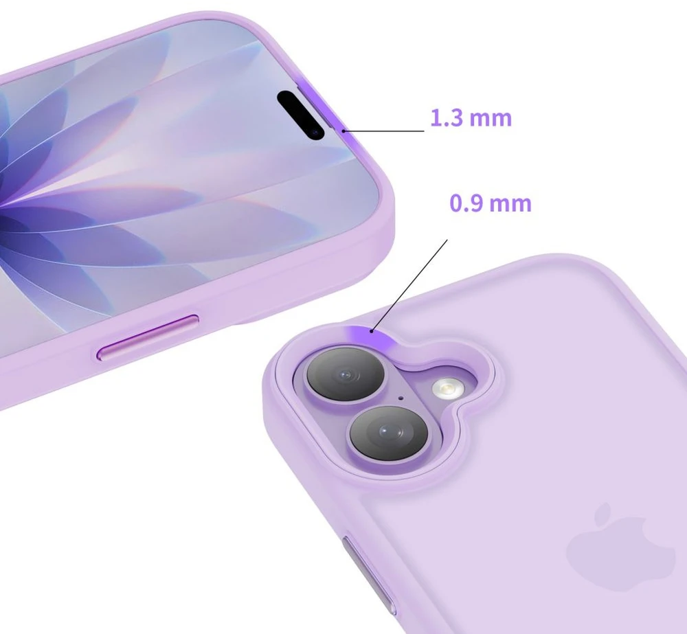 Dėklas Tech-Protect MagMat iPhone 17 Case - Violetinė