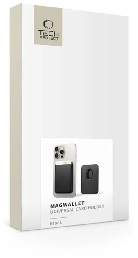 Tech-Protect MagWallet Magsafe card – dėklas telefonui juodos spalvos
