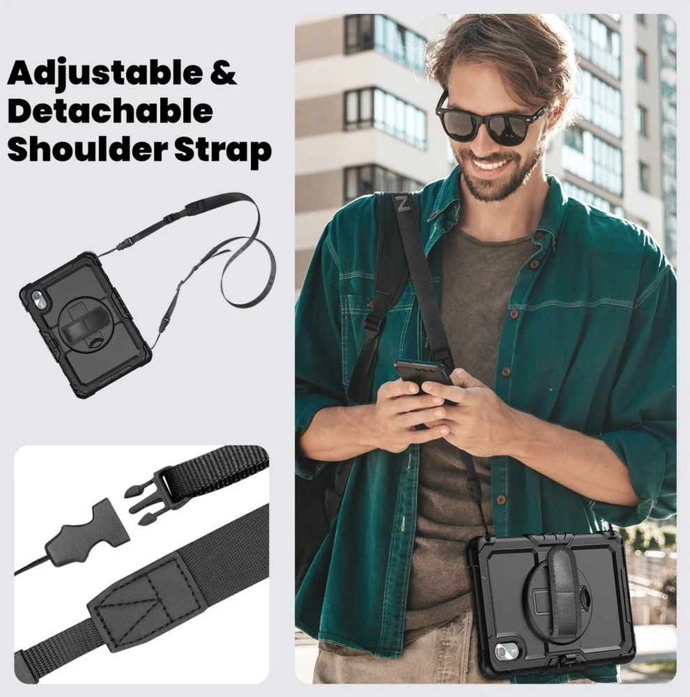 Tech-Protect Solid dėklas skirtas Lenovo Idea Tab 11.0 TB-336 – juodos spalvos