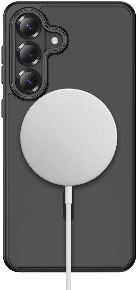 Dėklas Tech-Protect MagCam MagSafe Samsung Galaxy S26 Matte juodos spalvos
