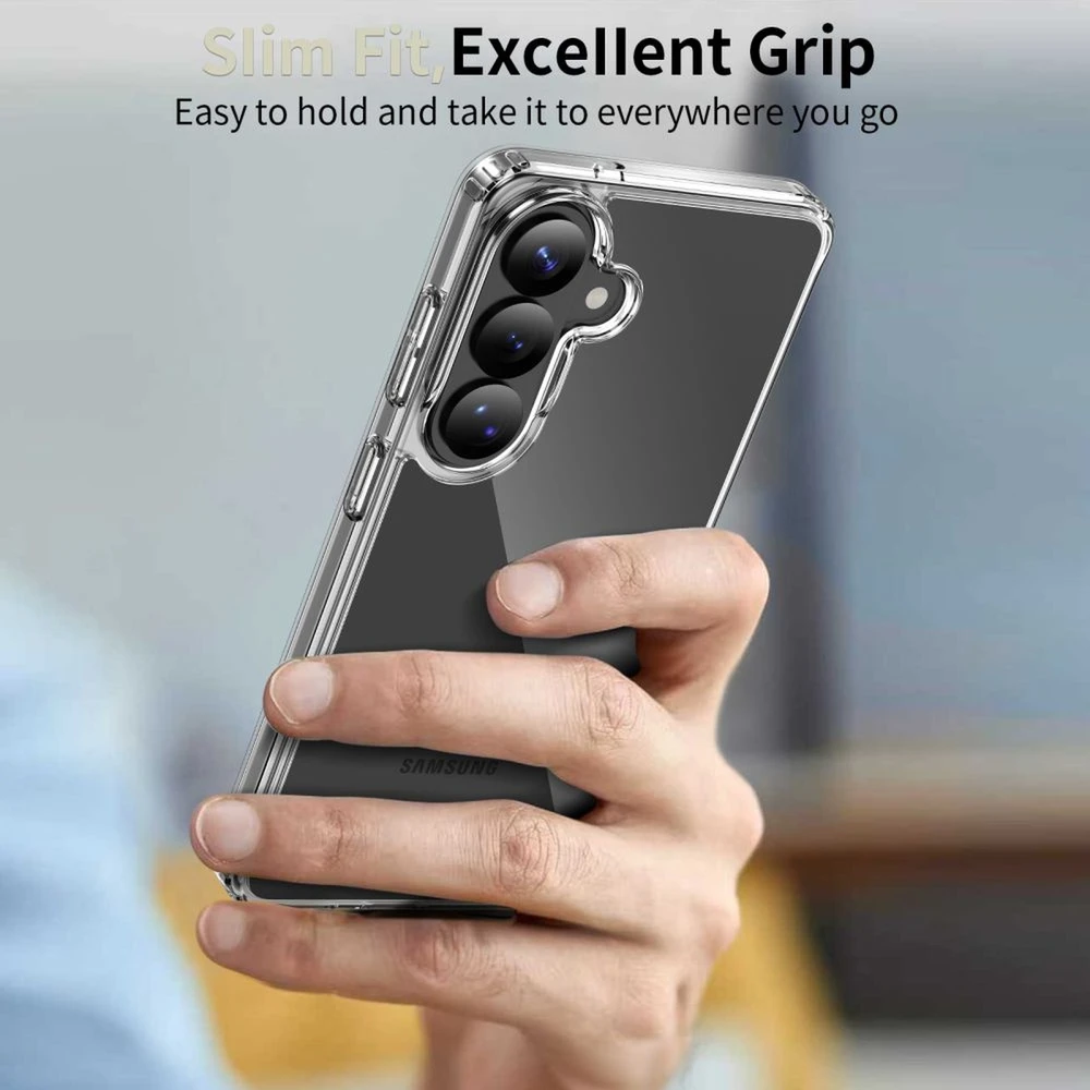 Dėklas „Tech-Protect FlexAir Hybrid“, „Samsung Galaxy S26+ Plus“ skaidrus