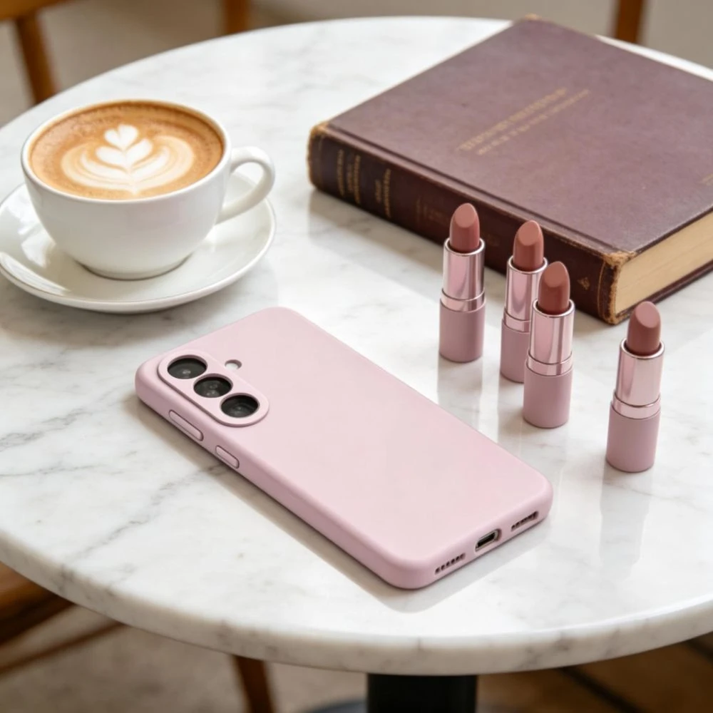 Dėklas Tech-Protect Silicone MagSafe Samsung Galaxy S26+ Plus Rožinė Pearl