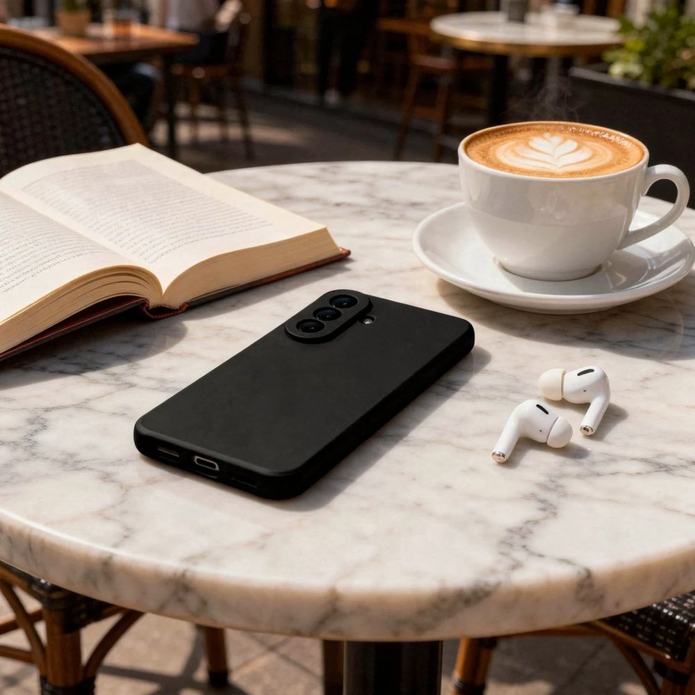 Dėklas Tech-Protect Icon Samsung Galaxy A37 5G juodos spalvos