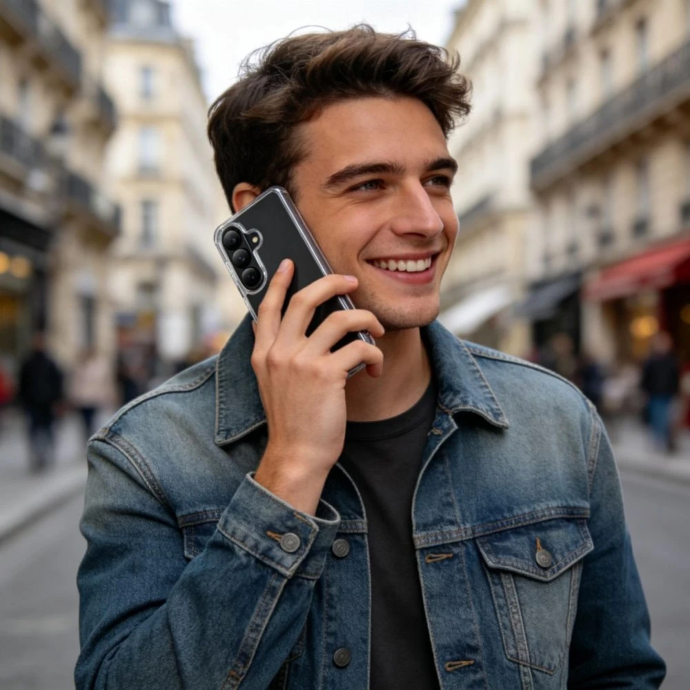 Dėklas „Tech-Protect FlexAir Hybrid“, „Samsung Galaxy S26+ Plus“ skaidrus