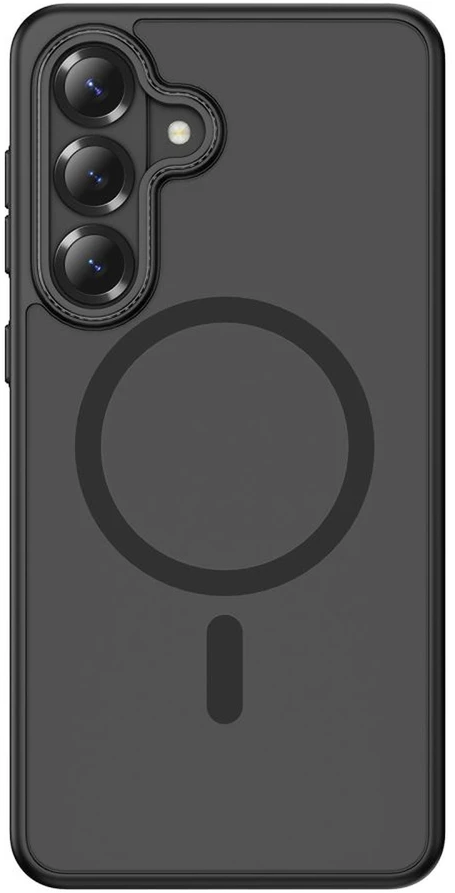 Dėklas Tech-Protect MagCam MagSafe Samsung Galaxy S26 Matte juodos spalvos