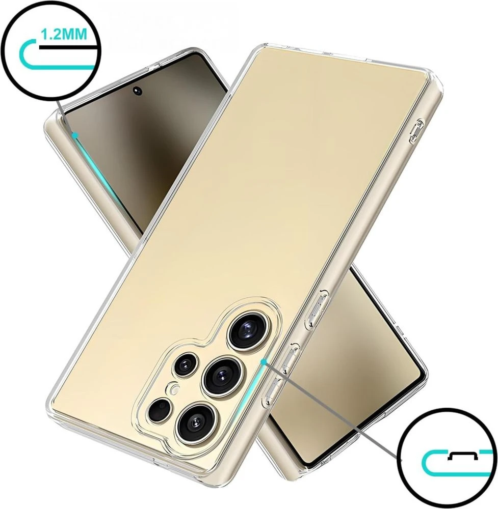 Dėklas „Tech-Protect FlexAir Samsung Galaxy S26 Ultra“ skaidrus