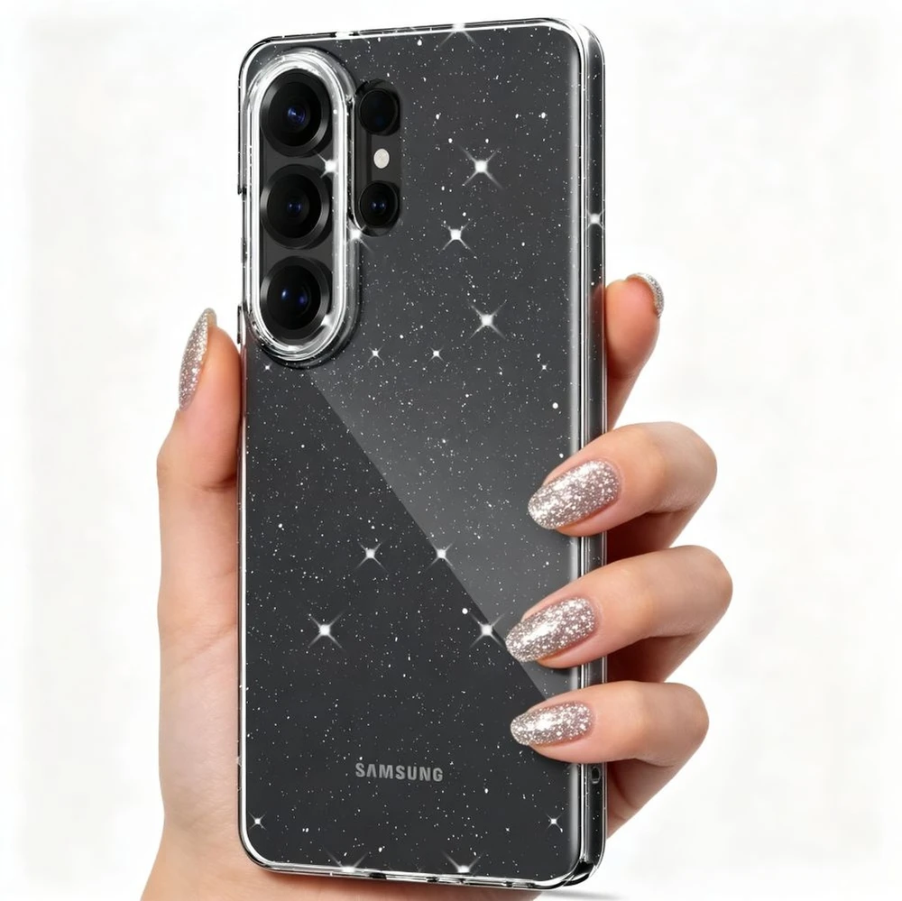 „Tech Protect FlexAir“ dėklas „Samsung Galaxy S26 Ultra“ blizgučiams