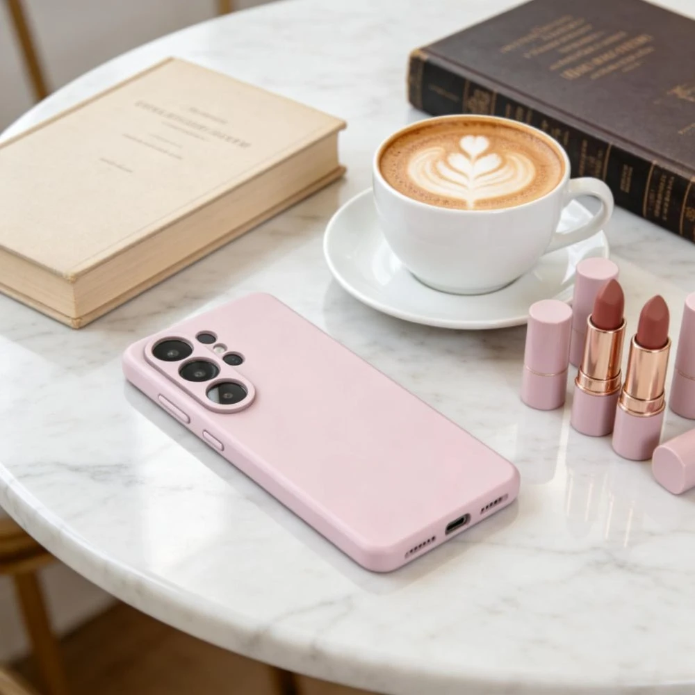 Dėklas Tech-Protect Silicone MagSafe Samsung Galaxy S26 Ultra Rožinė Pearl