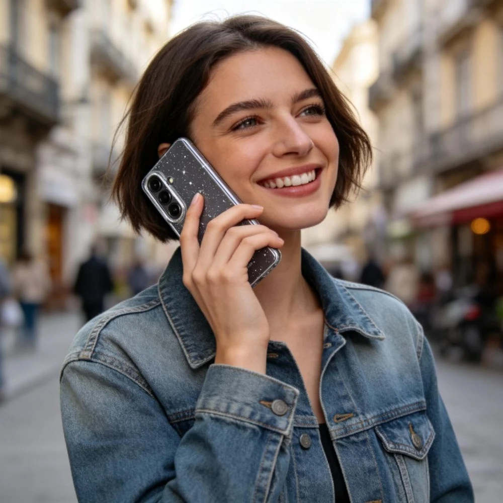 „Tech Protect FlexAir“ dėklas „Samsung Galaxy S26“ blizgučiams