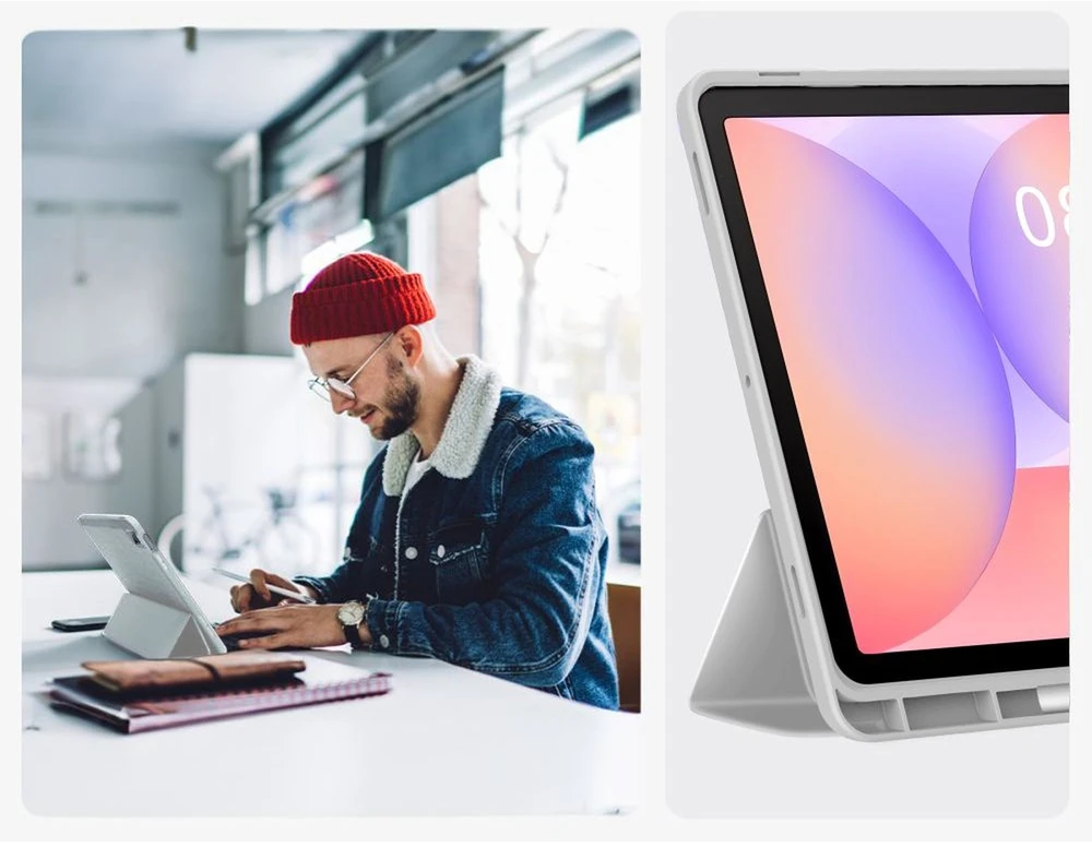 TECH-PROTECT SC RAŠIKLIS GALAXY TAB S9 11.0 / S9 FE / S10 FE / S10 LITE 10.9 X710 / X716B / X510 / X516B / X520 / X526 / X400 / X406B Pilkas