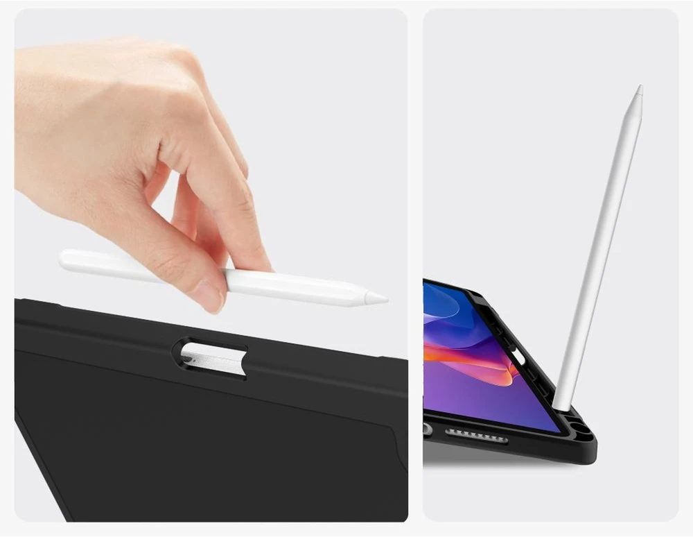 Tech-Protect SC Pen dėklas skirtas Xiaomi Redmi Pad 2 11.0 – juodos spalvos